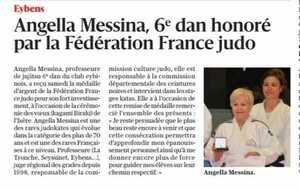 Angella Messina récompensée par France Judo