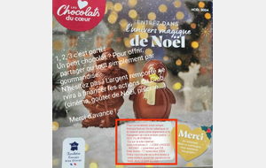 Vente de chocolats !