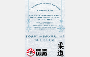 Entrainement commun Kan Geiko 10 janvier 2026